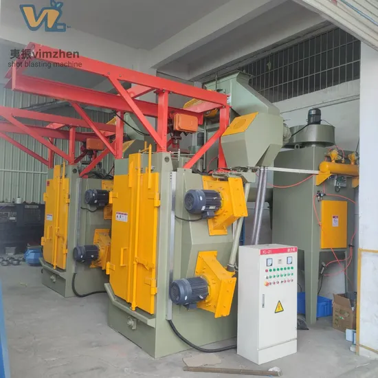 Q37 Hook Type Shot Blast Cleaning Sand Blasting Machine Abrator for Casting